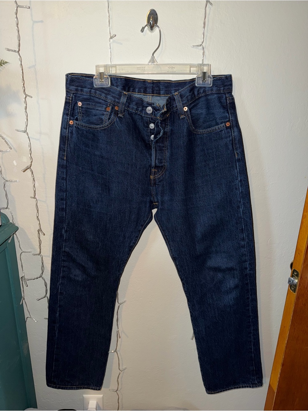 Men's Dark Blue Levi’s Classic Jeans